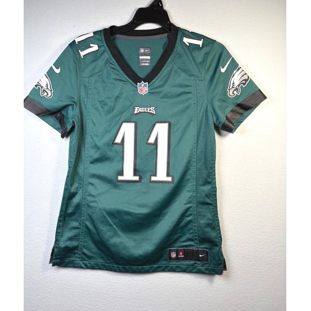 Nike Jersey Womens S Green Excellent Carson Wentz Philadelphia Eagles 11 Petite